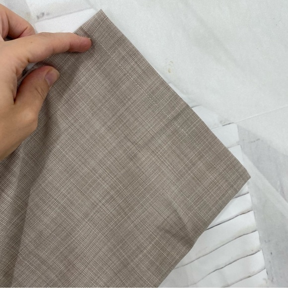 Hart Schaffner Marx Size 38x34 Dress Pants Tan Beige Drawstring Straight Flat - Picture 8 of 12